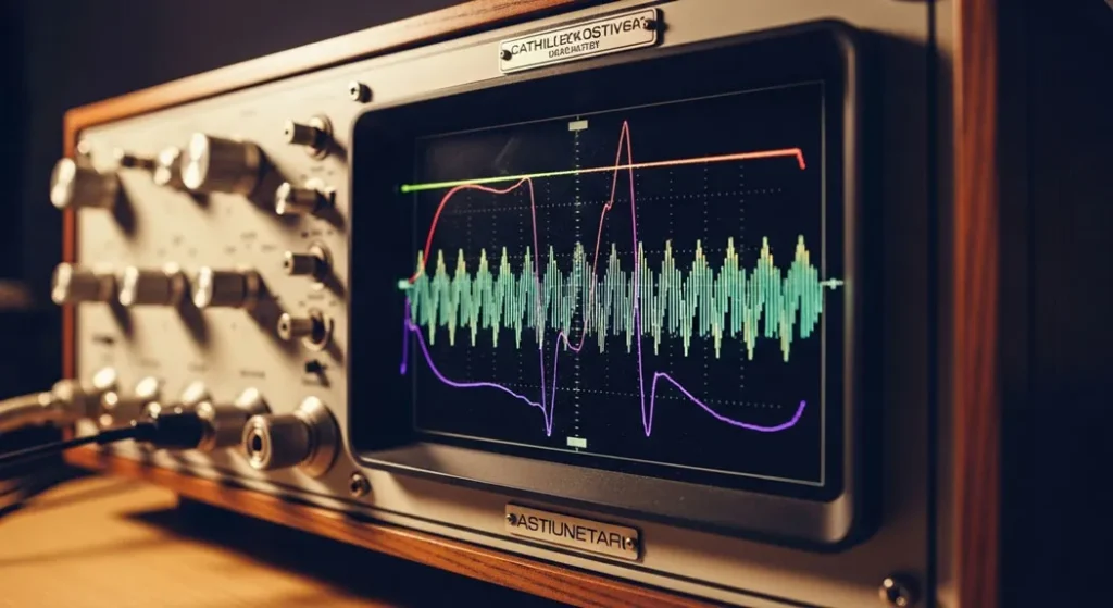 CRO measurement capabilities voltage, frequency, phase difference, waveform shape, noise a