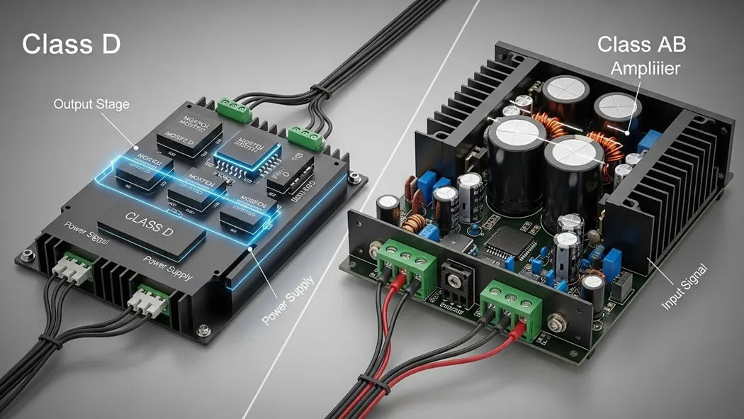 Class D vs. Class AB Amplifier: Which is Best for Your Home Audio?
