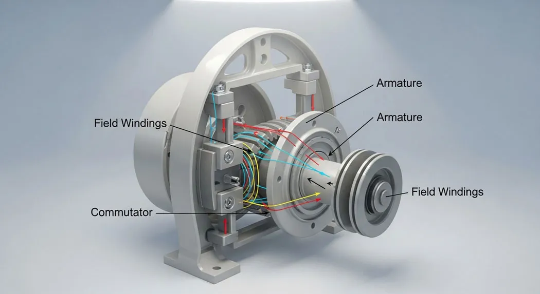 Types of DC Machines Motors & Generators Explained