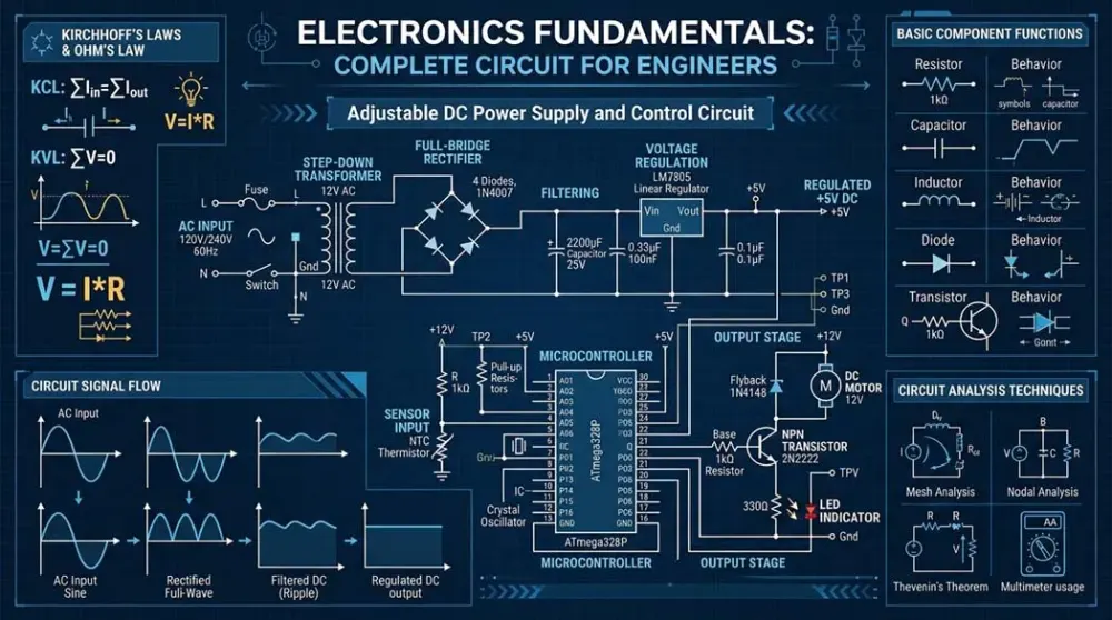 Electronics Fundamentals Complete Circuit for Engineers