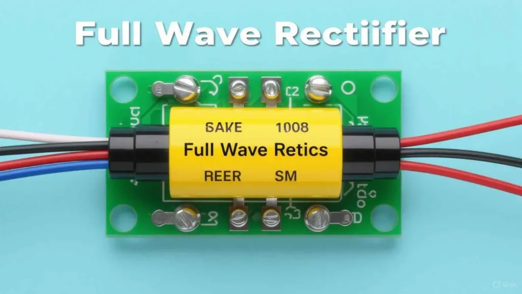 Full Wave Rectifier Bridge and Center-Tapped Circuit Types, Working Principle, Efficiency