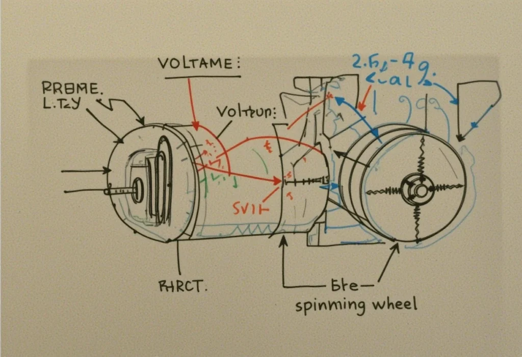DC motor specs voltage torque RPM