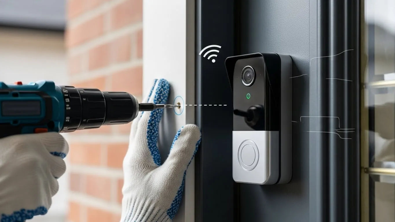Renter Hack: How to Install a Video Doorbell Without Any Existing...