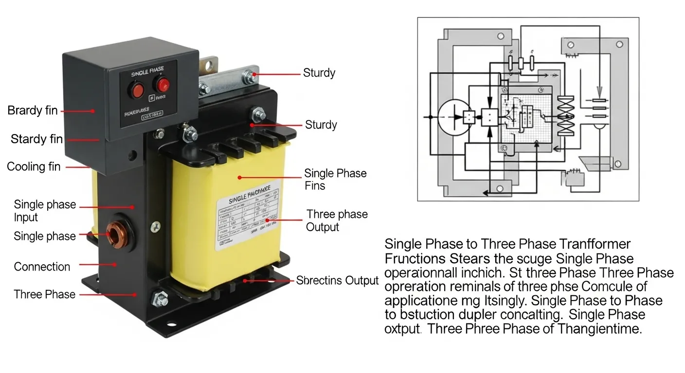 Convert Single Phase to Three Phase Transformer (Full Guide)