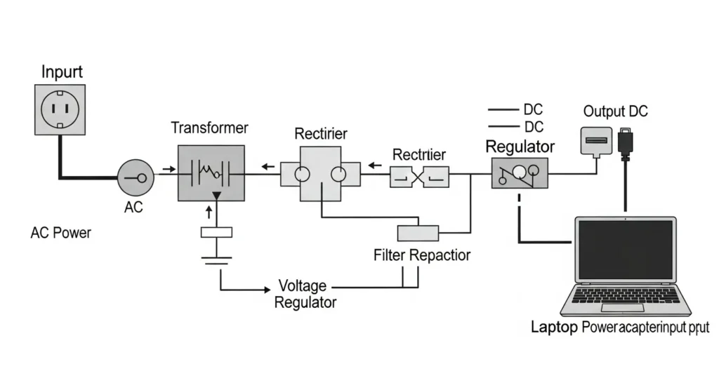 AC to DC diagram