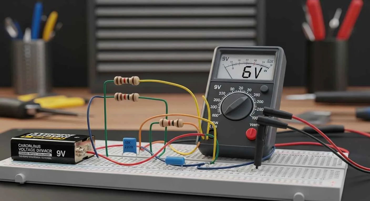 Voltage Divider Circuit: Impedance & Thevenin Equivalent